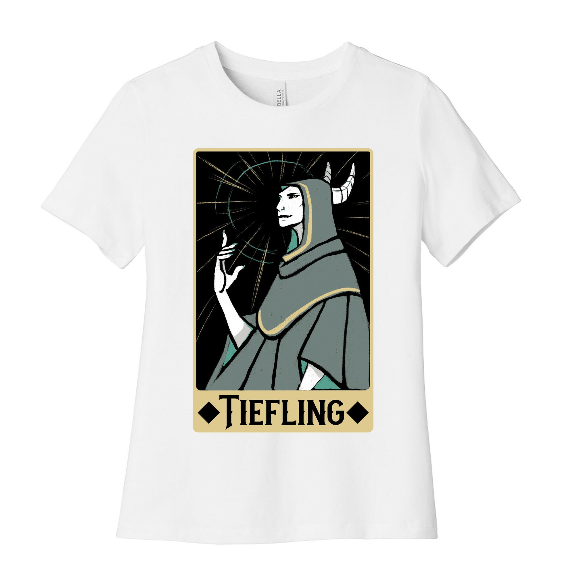 Tiefling - Dungeons and Dragons Women's Cotton Tee